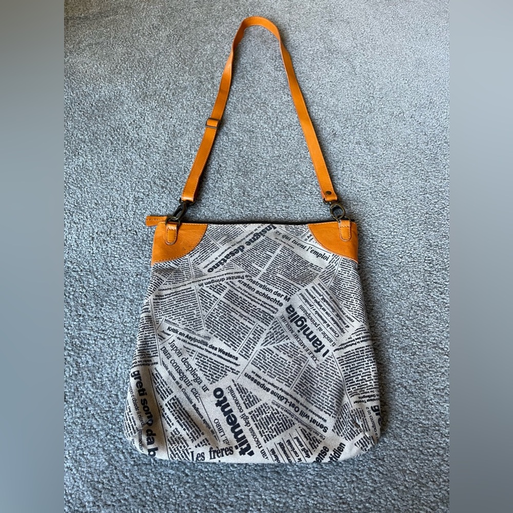 Maurizio Taiuti  Italian leather crossbody bag - Picture 5 of 8